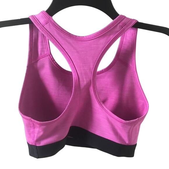 Nike DRI-FIT Women’s Pink Sports Bra Size S - Picture 2 of 7